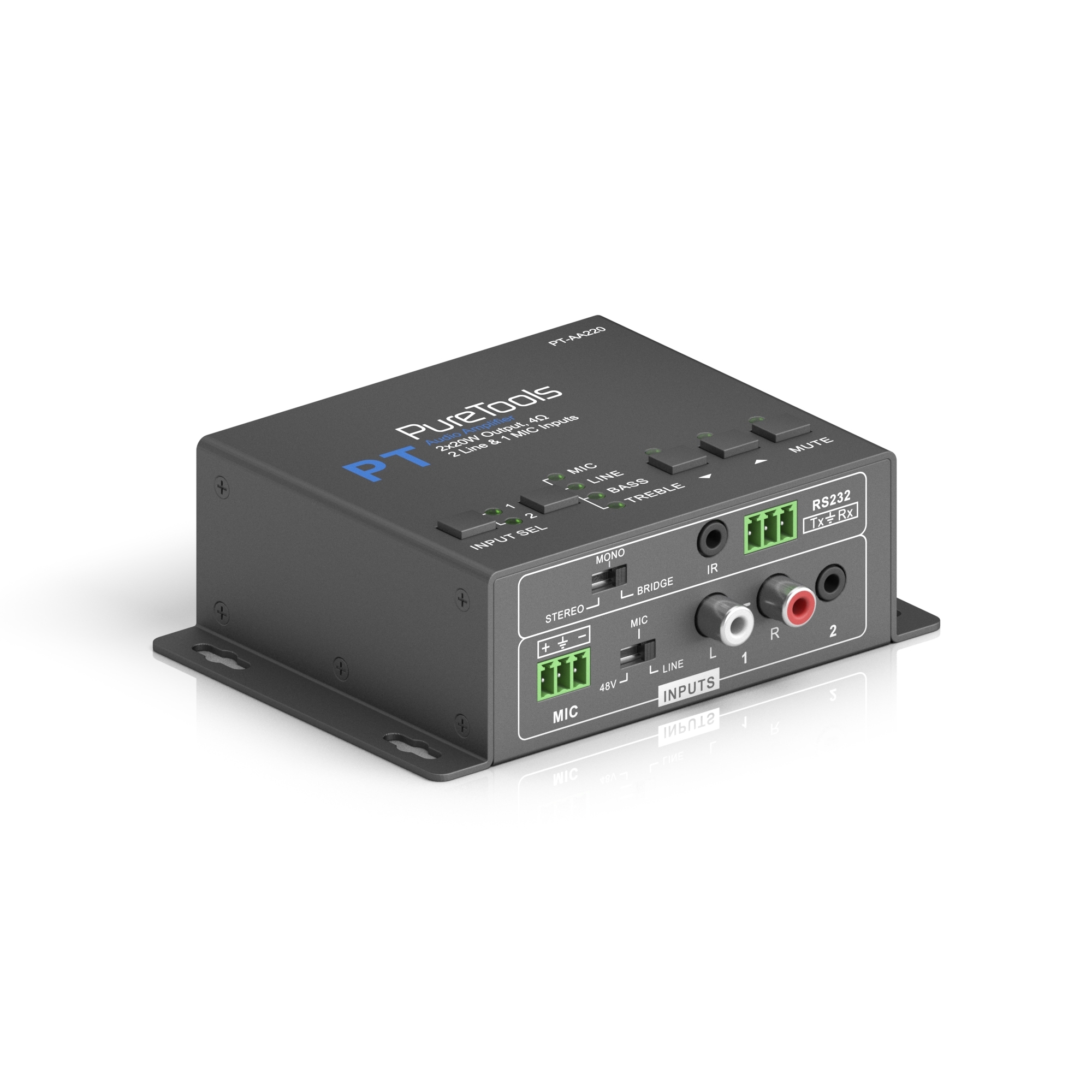 Аудиоусилитель PureLink PT-AA220 (2x20W, 4 Om)