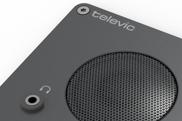 Пульт делегата с динамиком врезной Televic Confidea F-DD