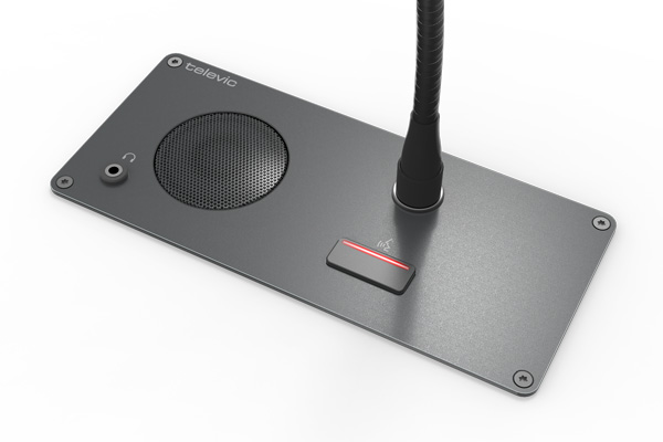 Пульт делегата с динамиком врезной Televic Confidea F-DD