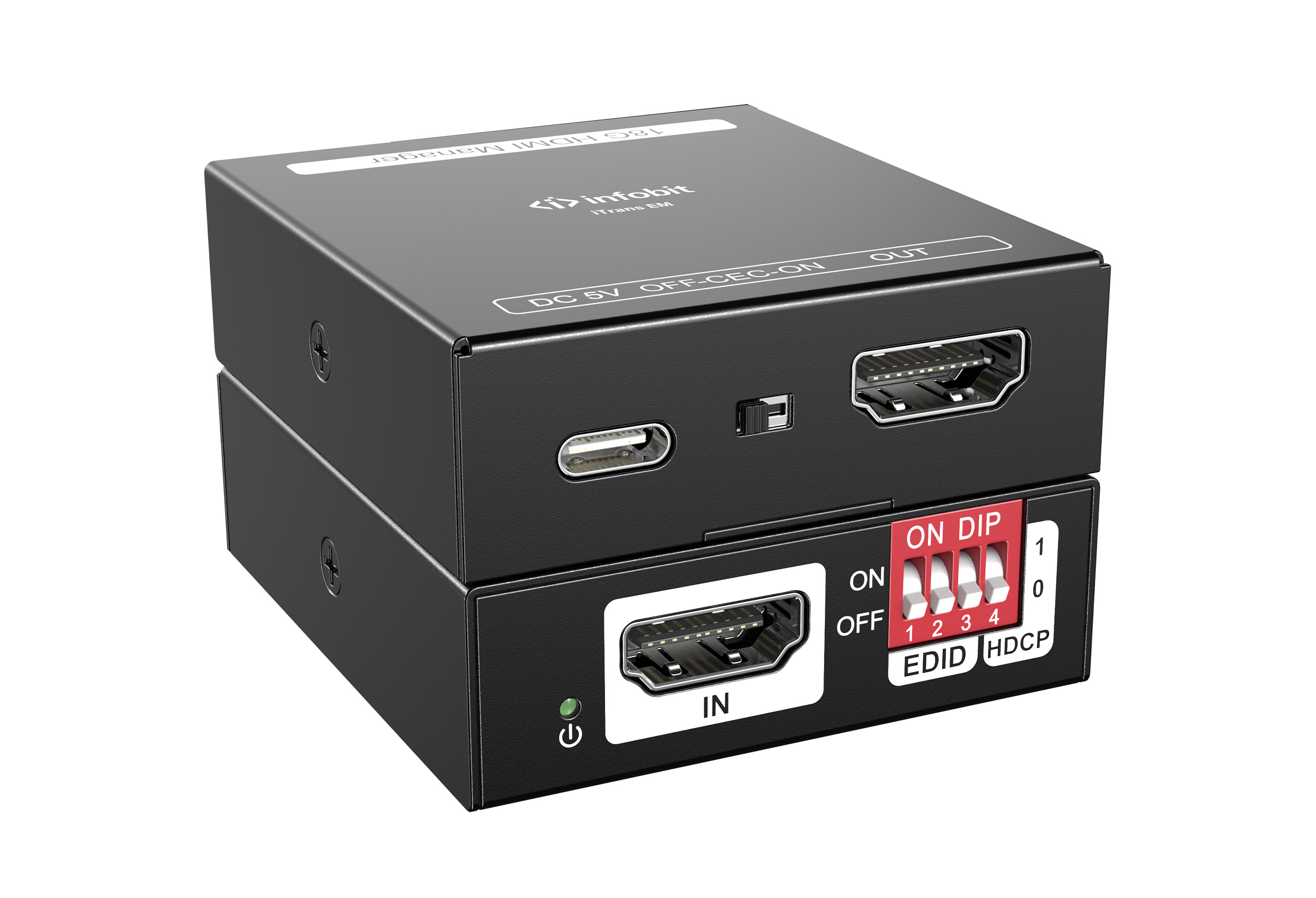 Эмулятор Infobit iTrans EM HDMI 4K60 EDID & HDCP Emulator, processor