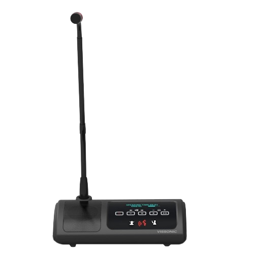 Пульт председателя с функцией голосования и дискуссии, беспроводной Vissonic VIS-WVC-T