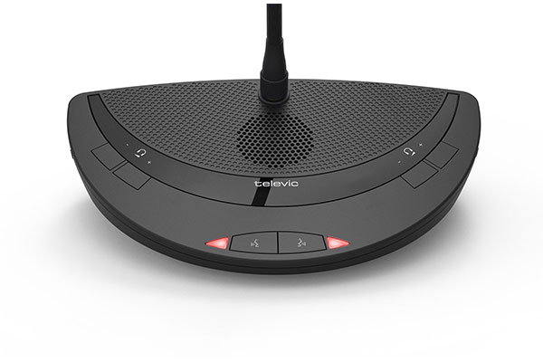 Пульт делегата беспроводной двойной Televic Confidea 2D2D G3