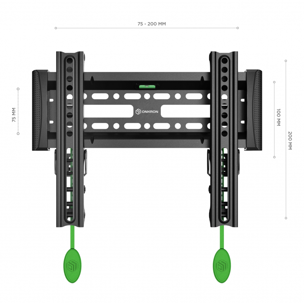 Кронштейн наклонный Onkron SN12, до 36кг, до 43"