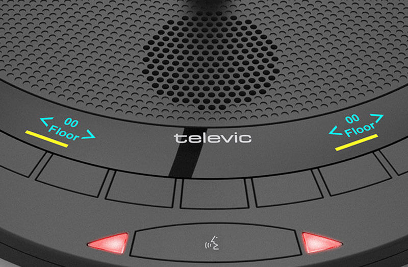 Пульт делегата двойной с селектором каналов Televic Confidea T-D2I