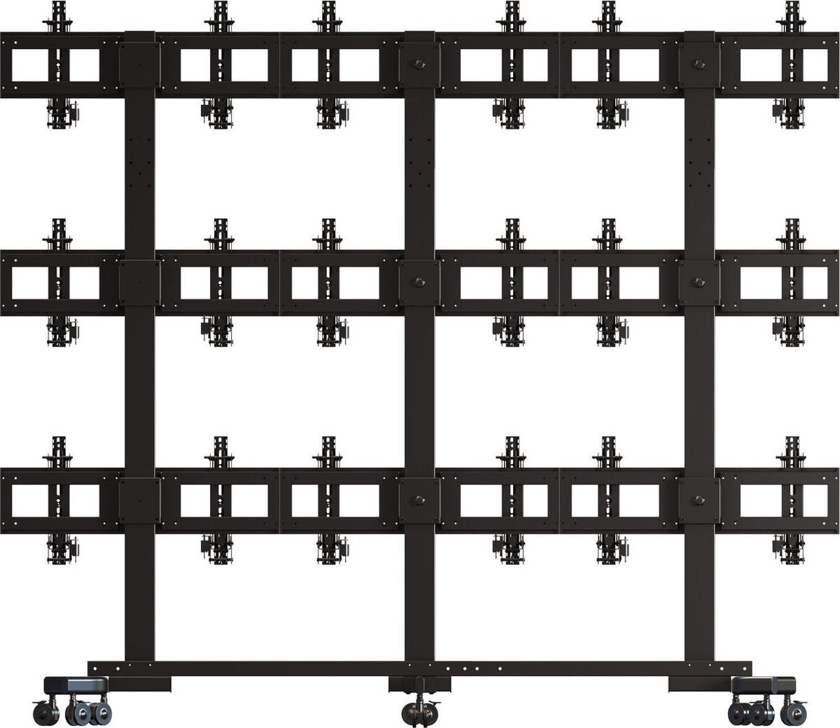Мобильная стойка Wize VWM363 на 9xLCD 47" или 6xLCD 55"