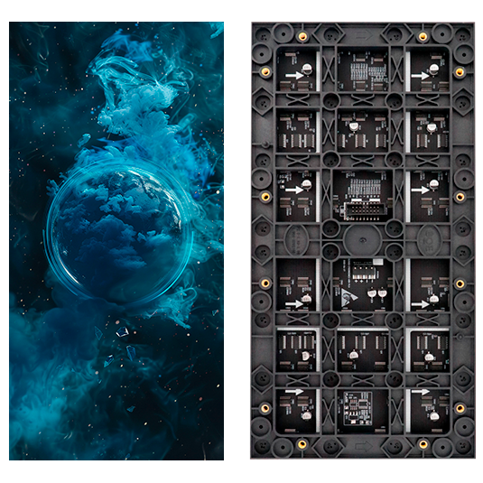 Внутренний DigiLED экран, шаг пикселя P4