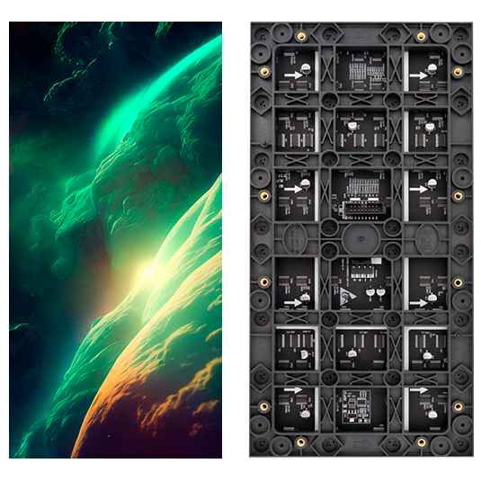 Внутренний DigiLED экран, шаг пикселя P5