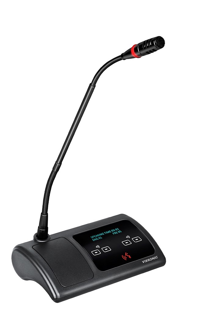 Пульт делегата двойной Vissonic VIS-DSD-T