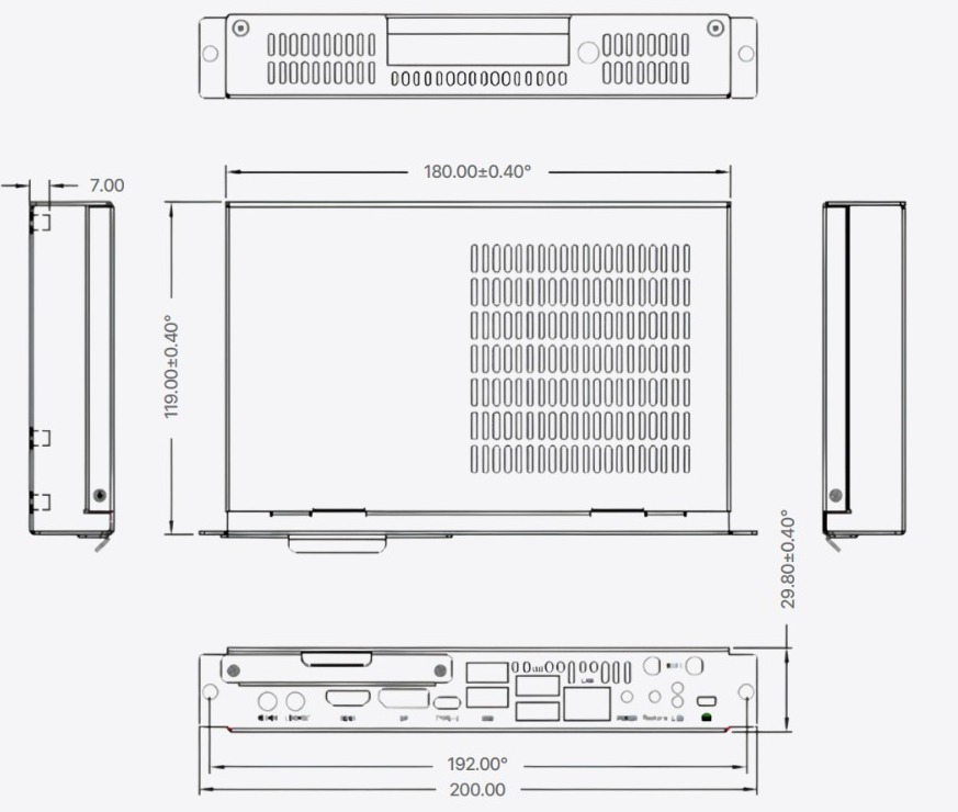 OPS i5, Gen12, 8 GB RAM, 256 GB SSD, 30 mm