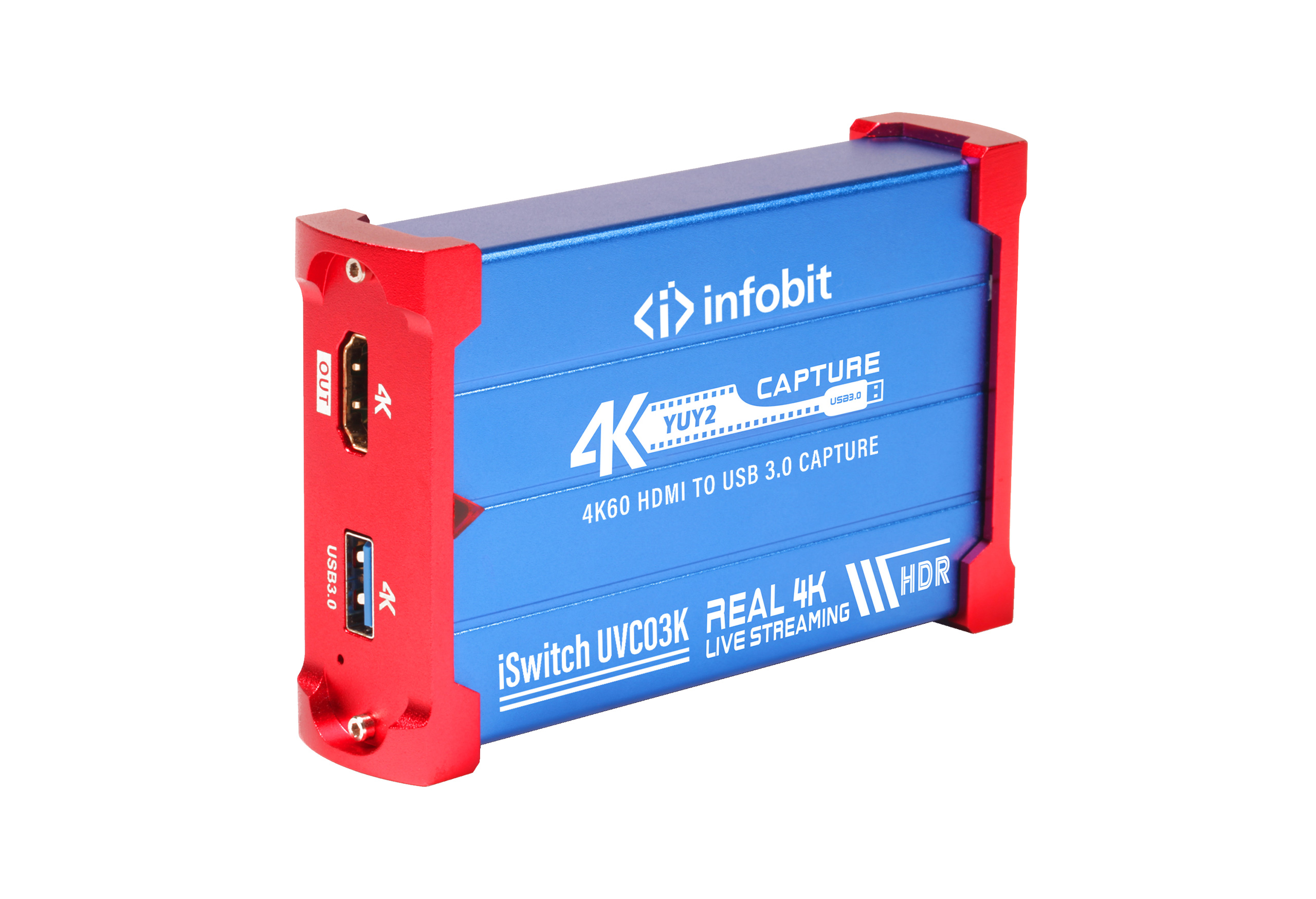 Устройство видеозахвата Infobit iSwitch UVC03K 4K60 HDMI to USB 3.0 Capture, 4K30 USB recording