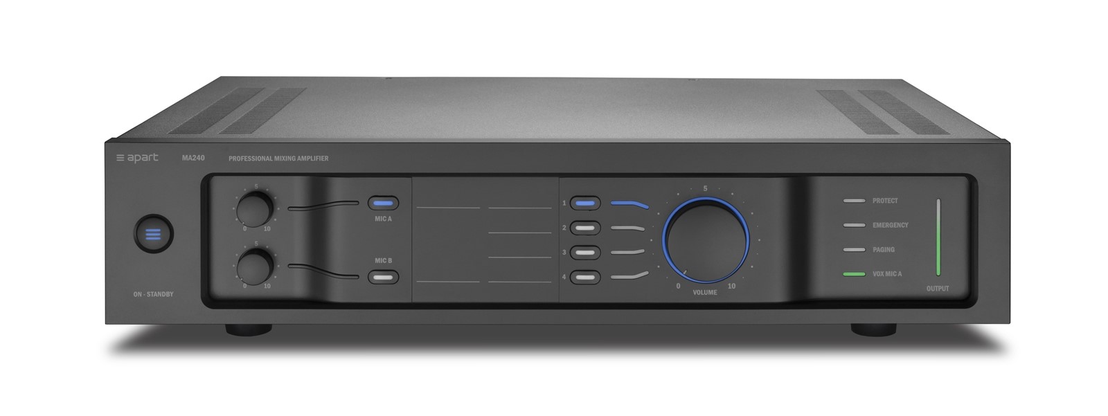 Apart MA240 Микширующий усилитель 240Вт, 70-100