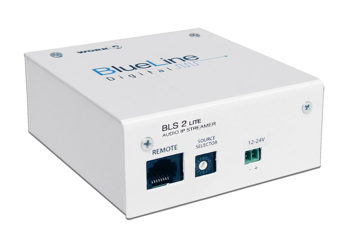 Стерео IP передатчик аудиосигнала WORK BLS 2 Lite BlueLine Digital