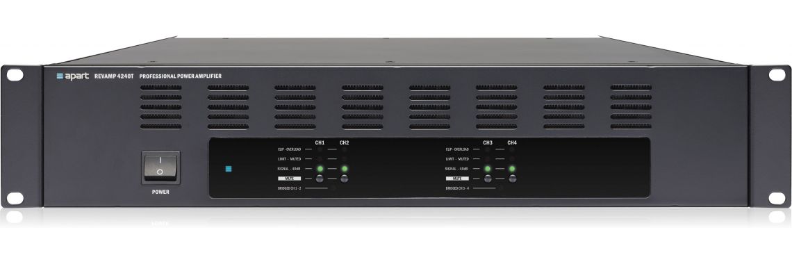 Трансляционный усилитель 4-х канальный Biamp REVAMP4240T