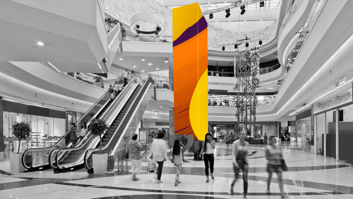 LED дисплей для ТЦ