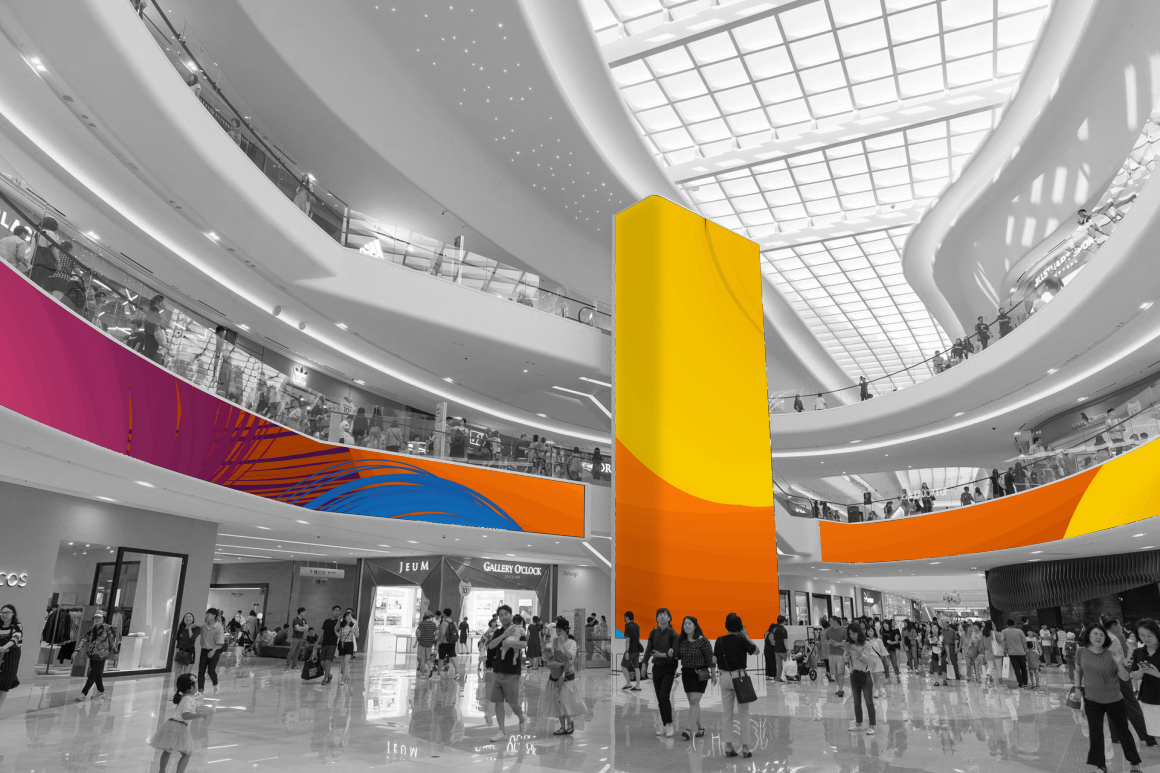 LED дисплей для ТЦ