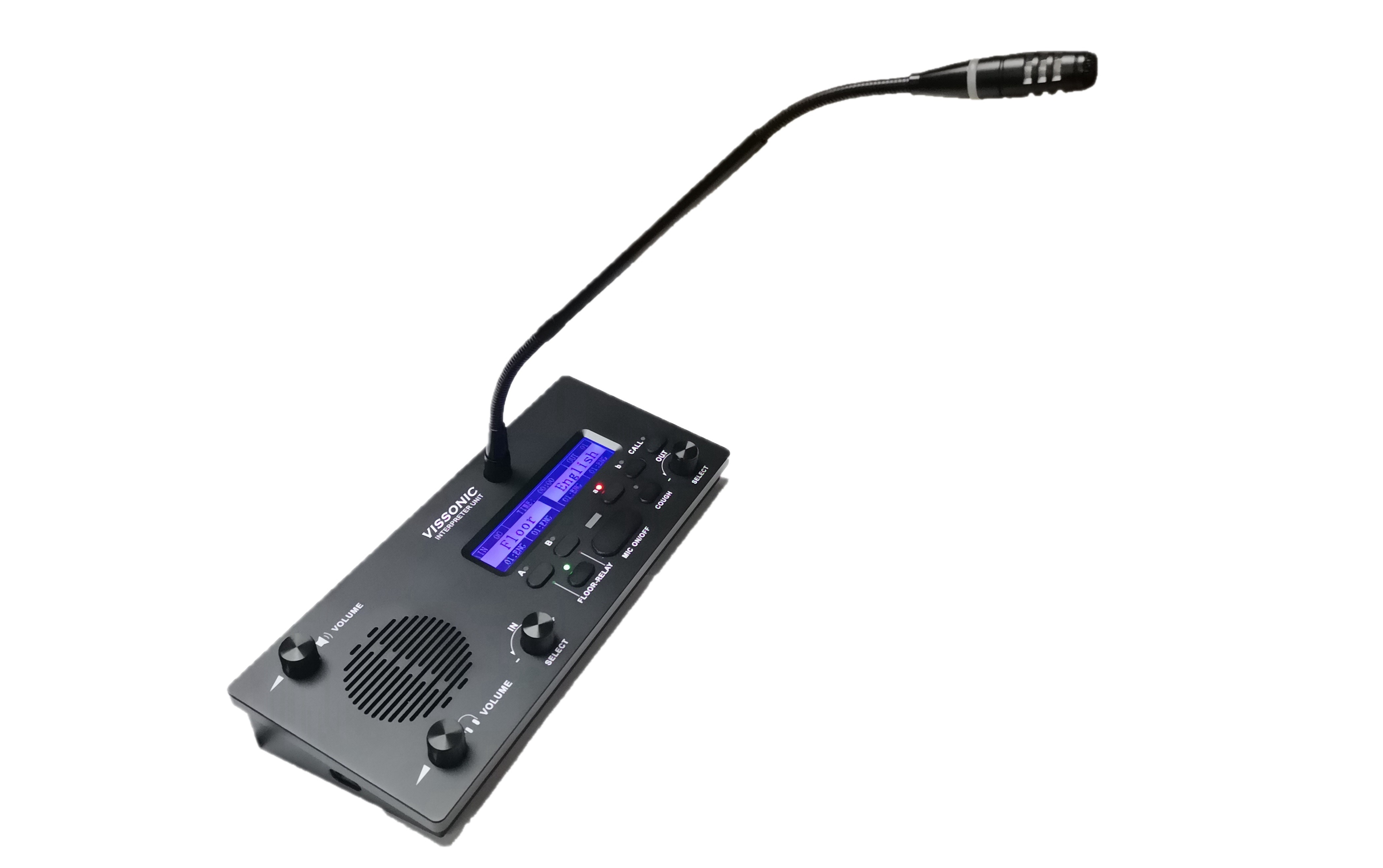 Пульт переводчика 64 канала Vissonic VIS-INT64 (без микрофона)