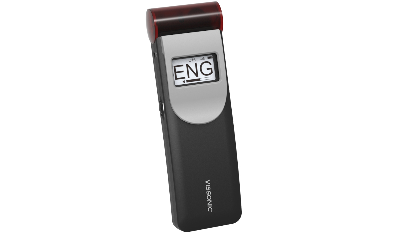 Цифровой ИК приёмник системы синхронного перевода на 4 канала Vissonic VIS-VLI703A-4 (без VIS-BTPS)